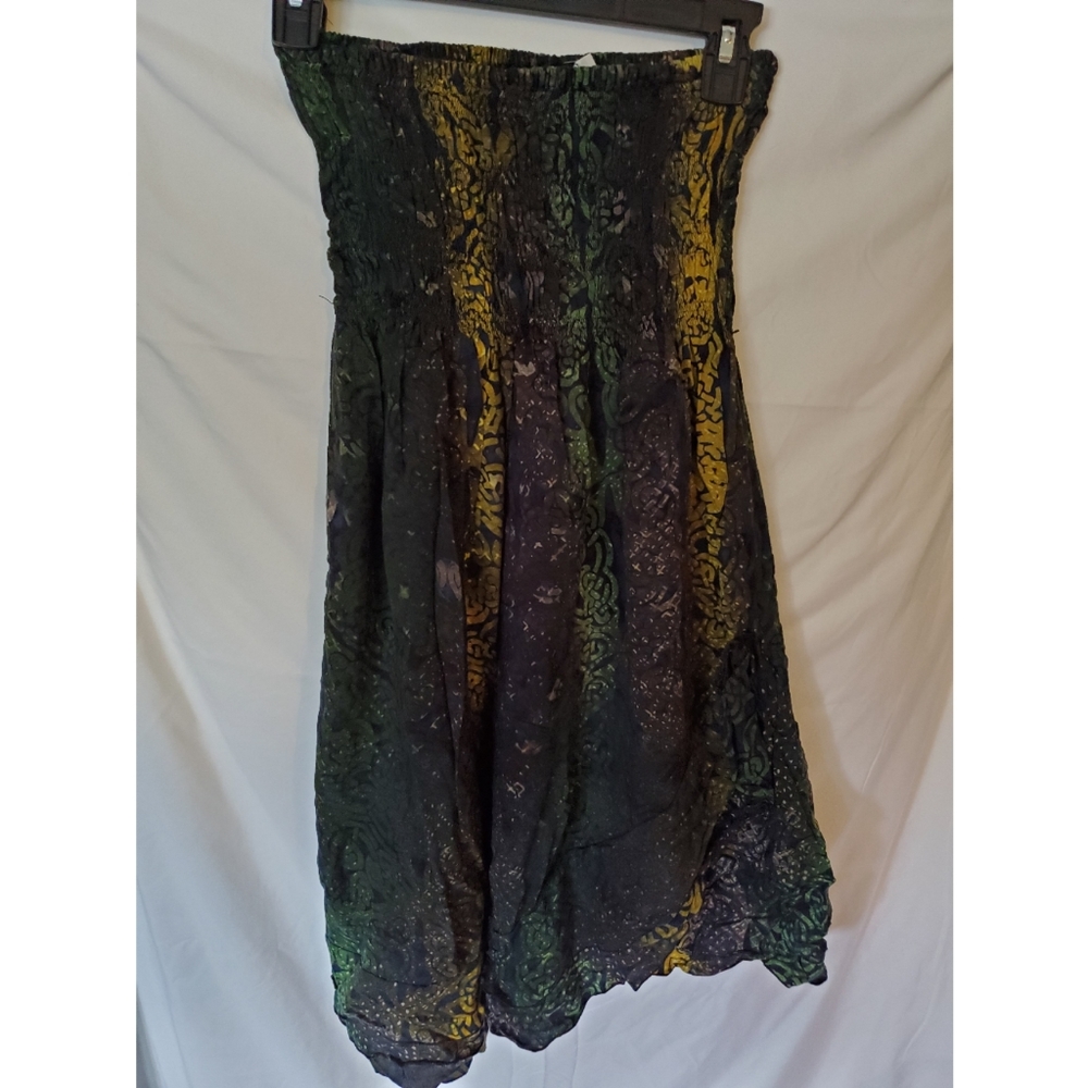 Strapless dress